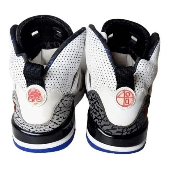 NIKE Air Jordan Spizike 'White Aquatone' Sneakers Size 8